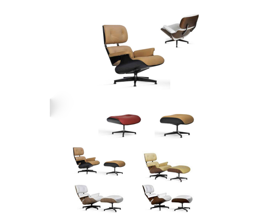 Lounge Chair Ottomane