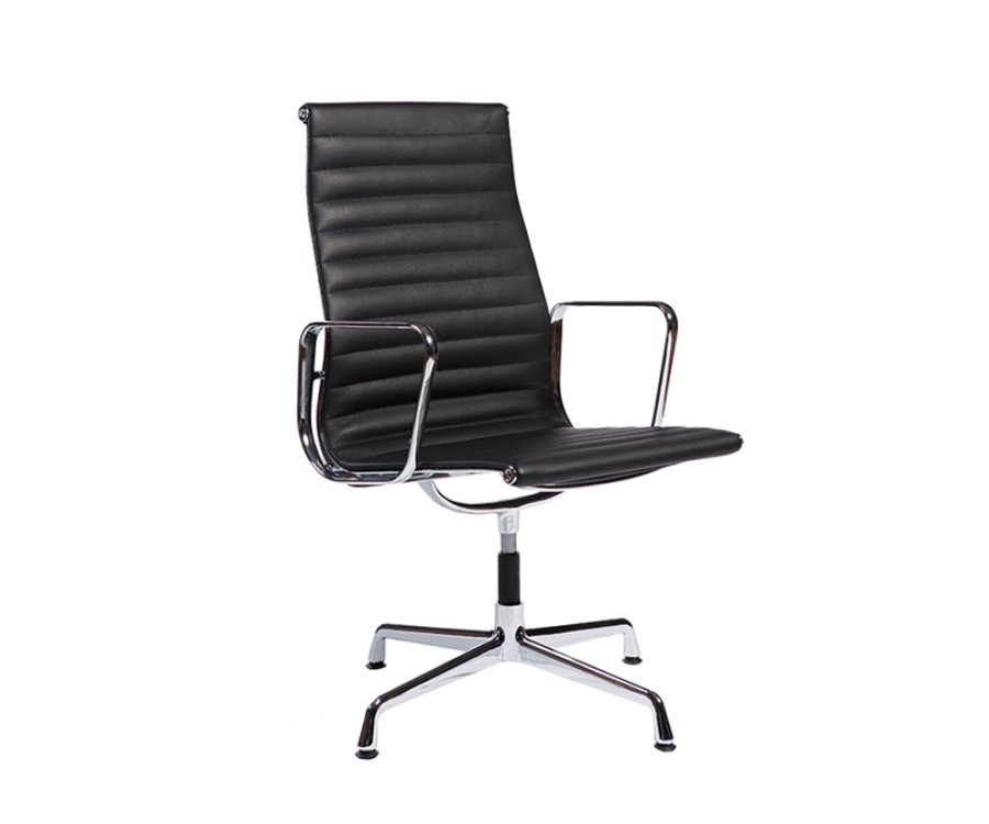 LC6 Tisch 19 mm + 4 Armchairs CE 545 Futura leather